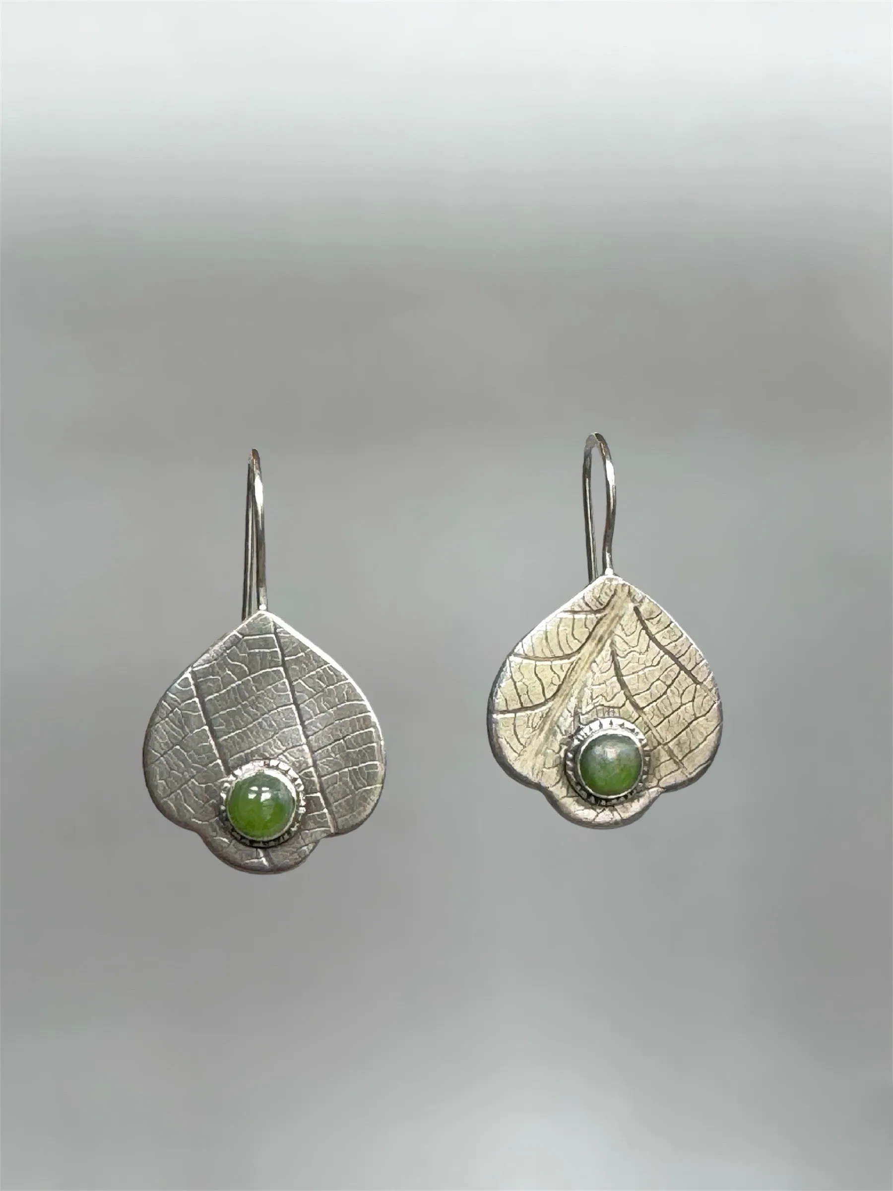 Jade Petal Earrings