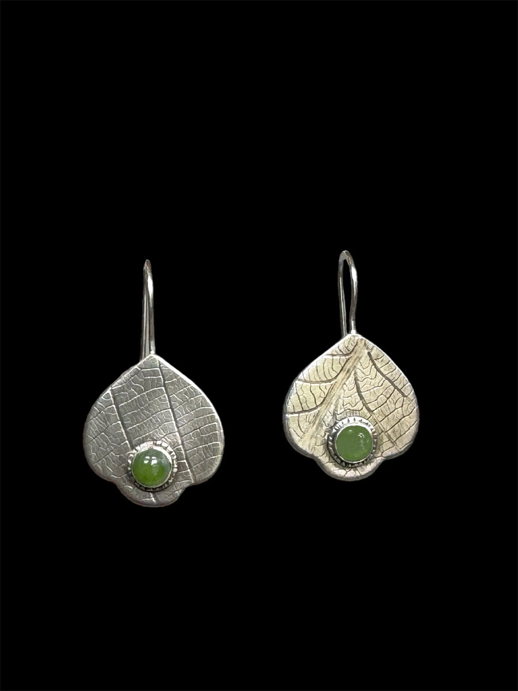 Jade Petal Earrings