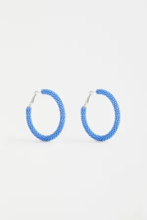 Jato Hoop Earring | Elk The Label | Cornflower