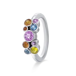 Jelly Tots Platinum Ring