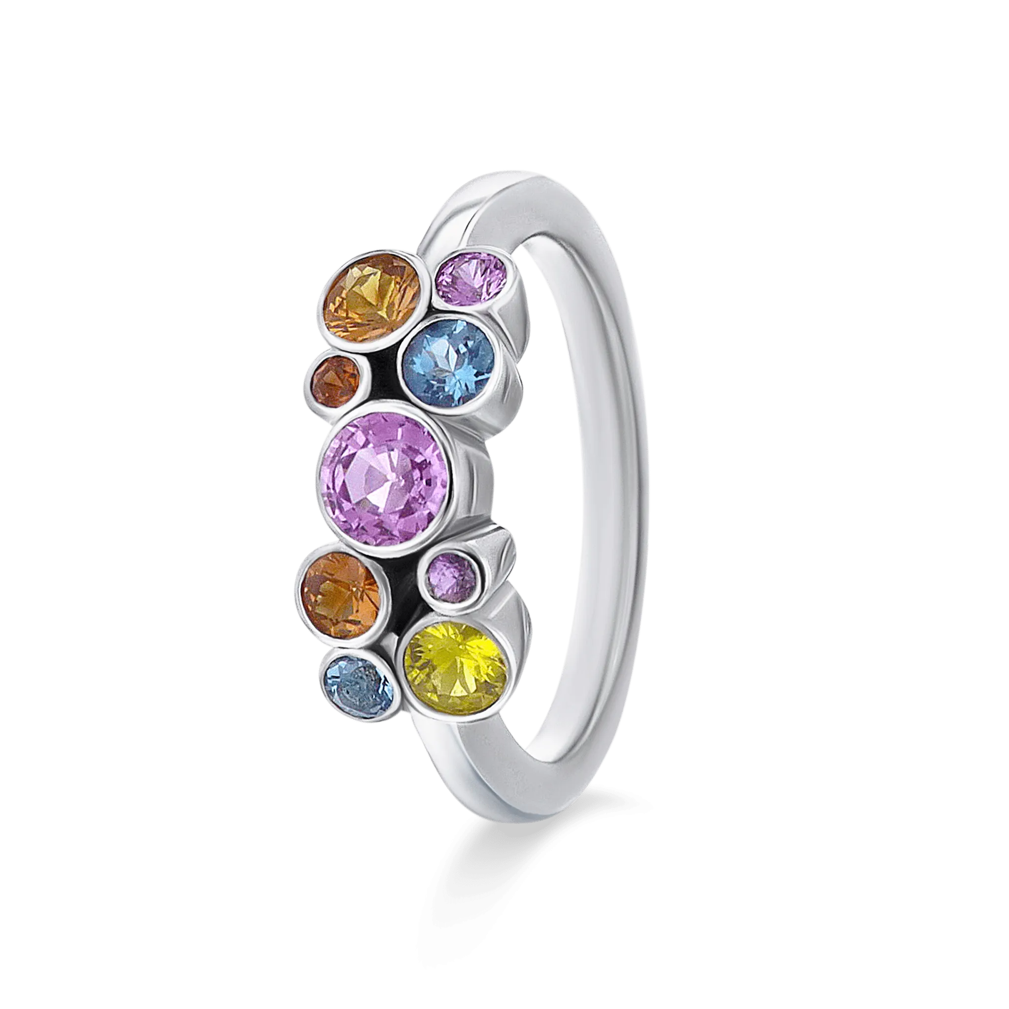 Jelly Tots Platinum Ring