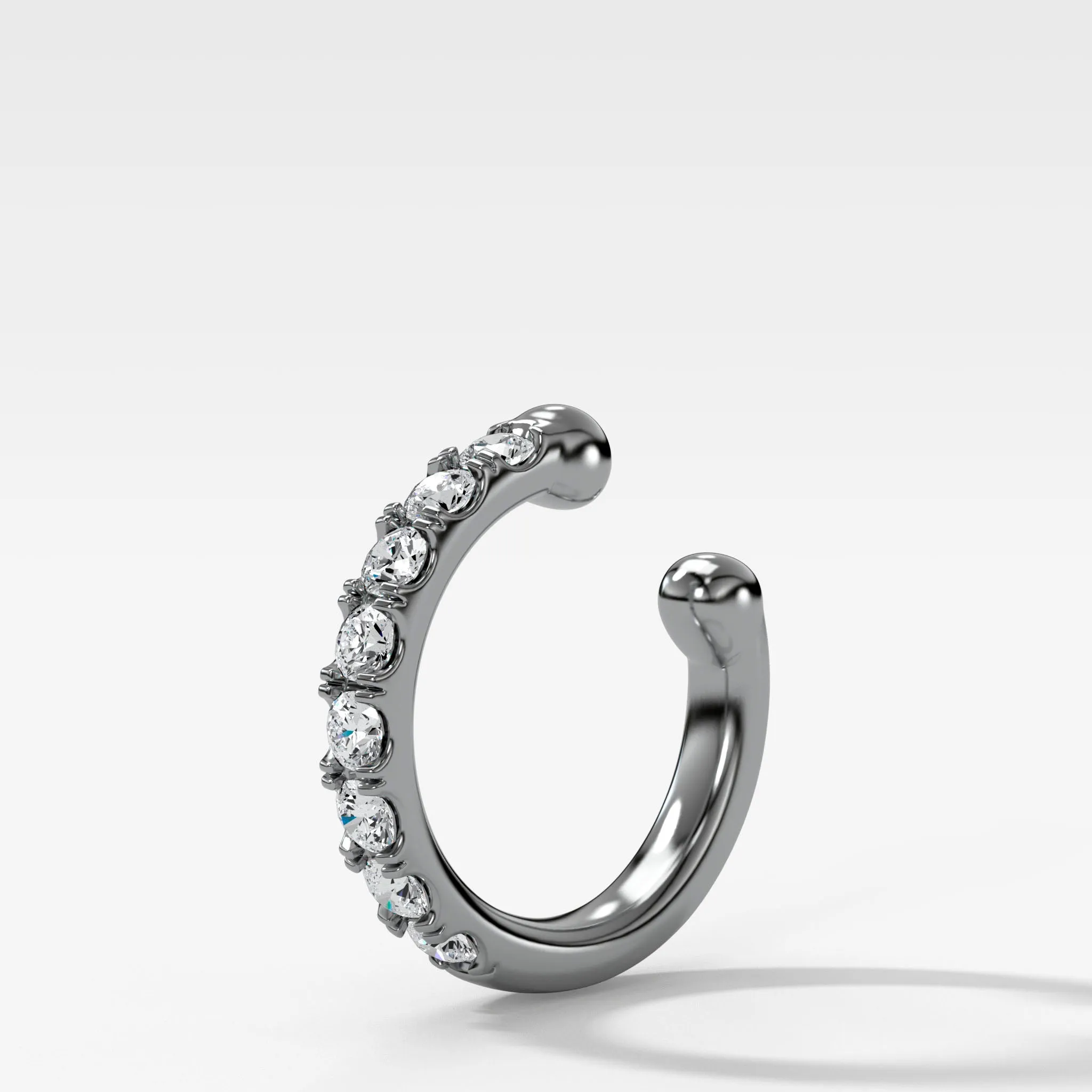 Jumbo Diamond Ear Cuff Single