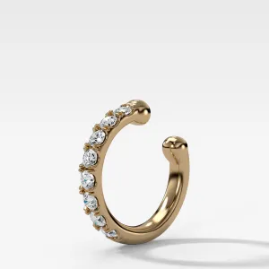 Jumbo Diamond Ear Cuff Single