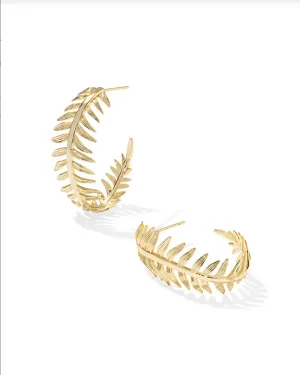 Kendra Scott Kayla Gold Hoop Earring