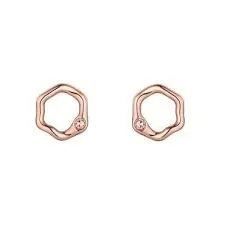Knight & Day Janine Rose Gold Earrings N439EAD