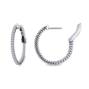 Lafonn 20 mm Hoop Earrings