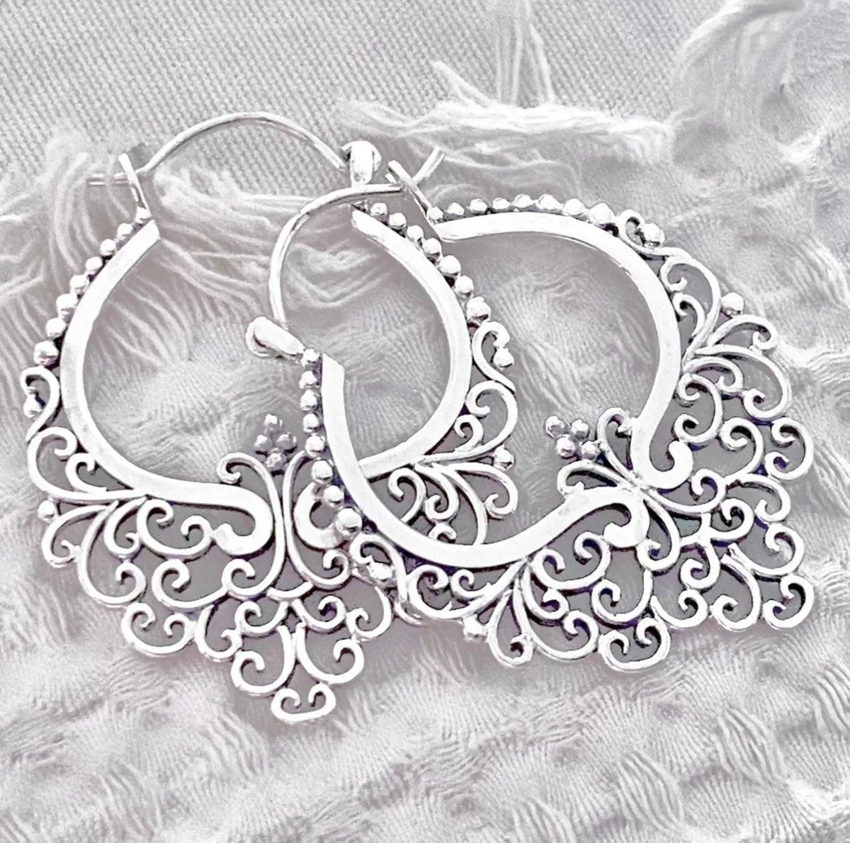 Laihas Prestige Big Bohemian Hoop Earrings