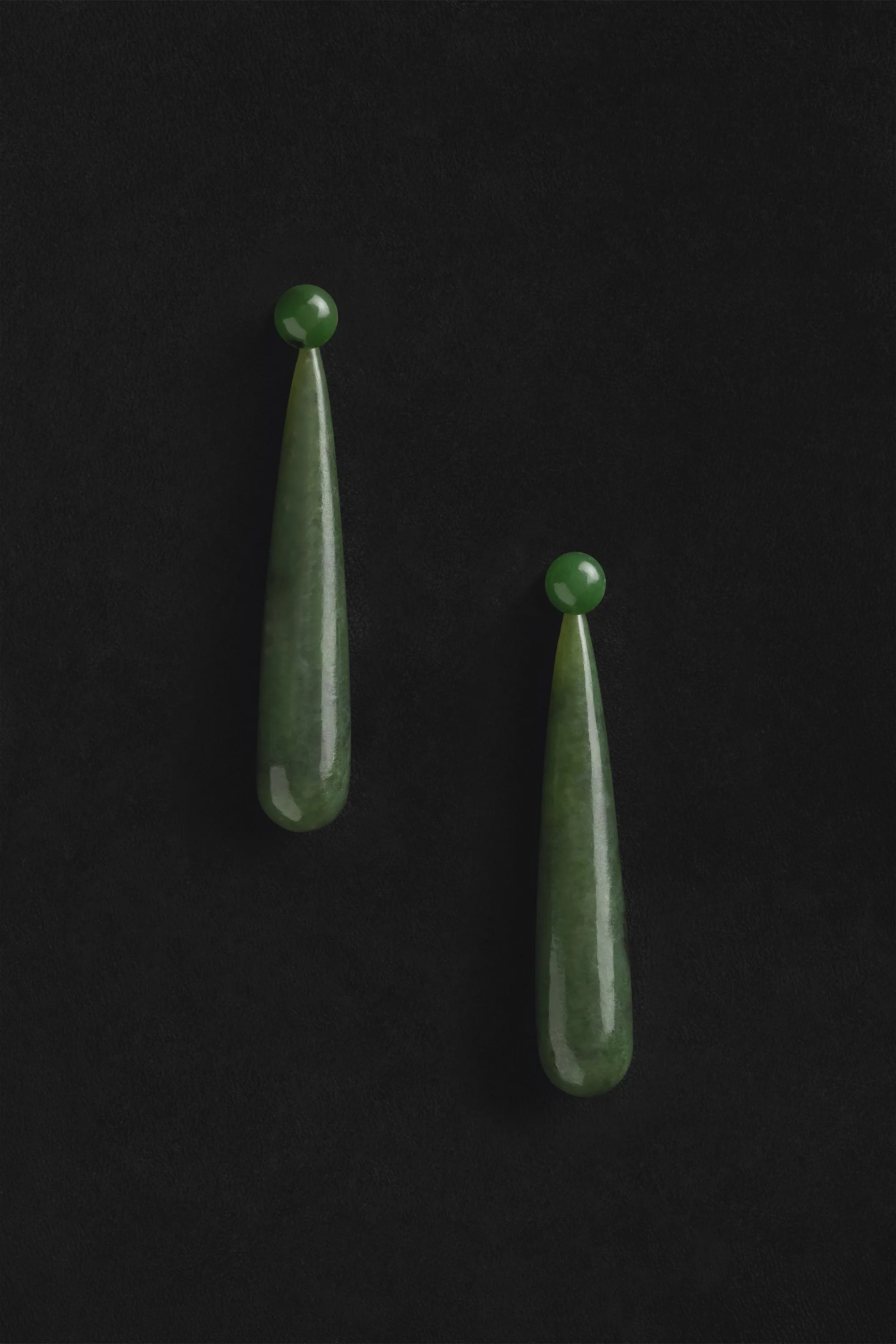 LARGE ANGELIKA EARRINGS IN JADE