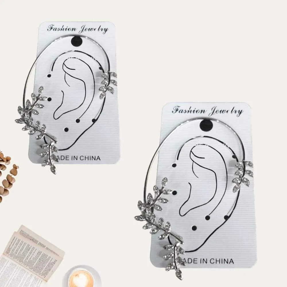Leaf Cuff Earrings S-0