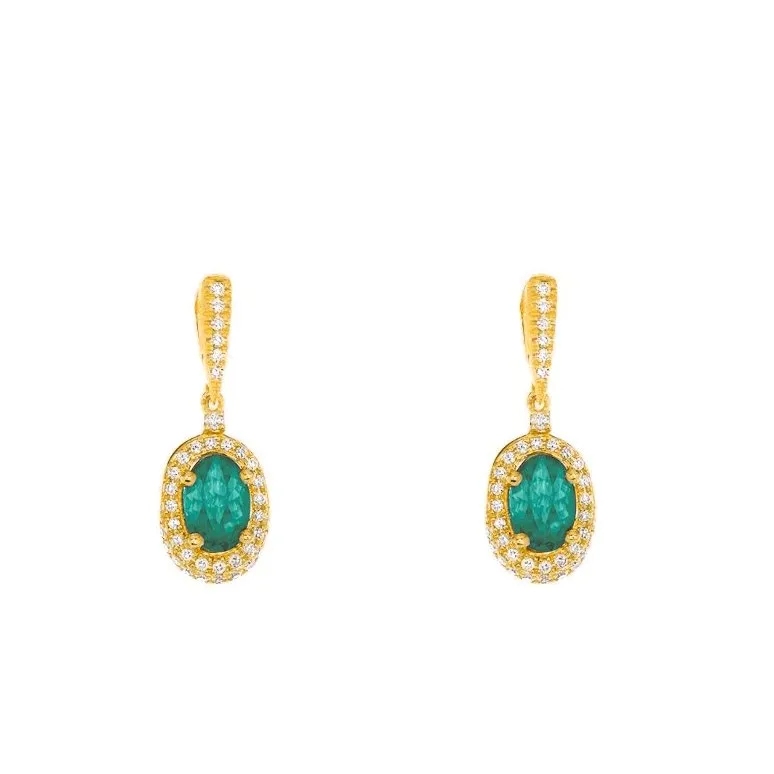 Legendary Emerald Earrings
