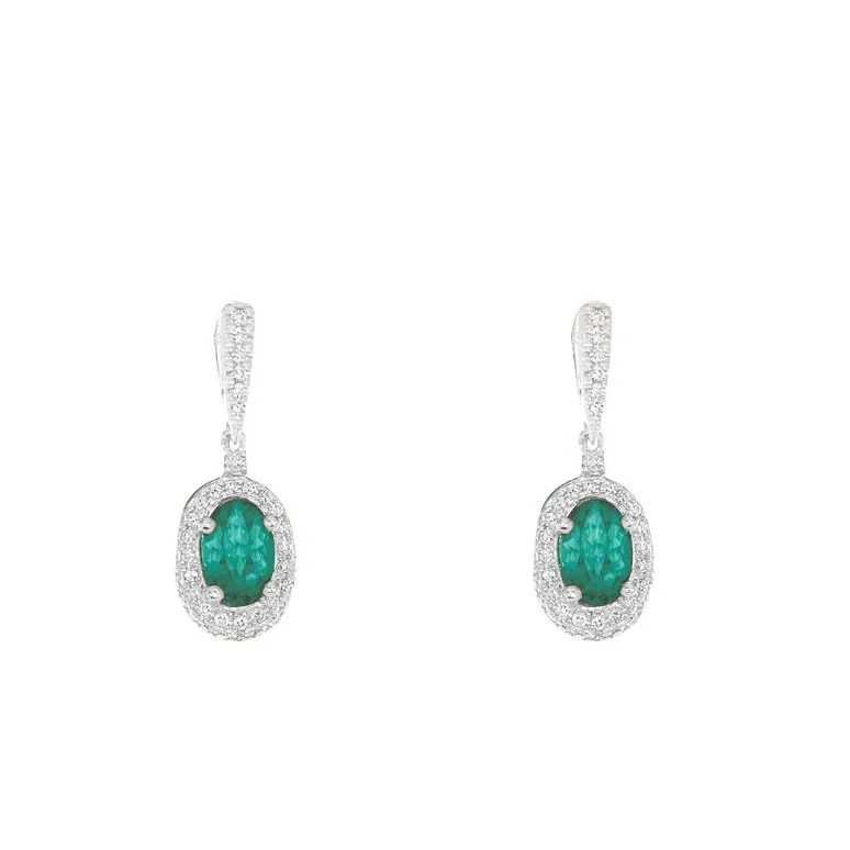 Legendary Emerald Earrings