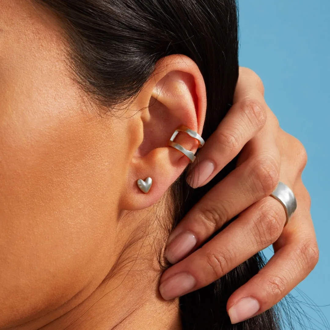 Liquid Metal Ear Cuff