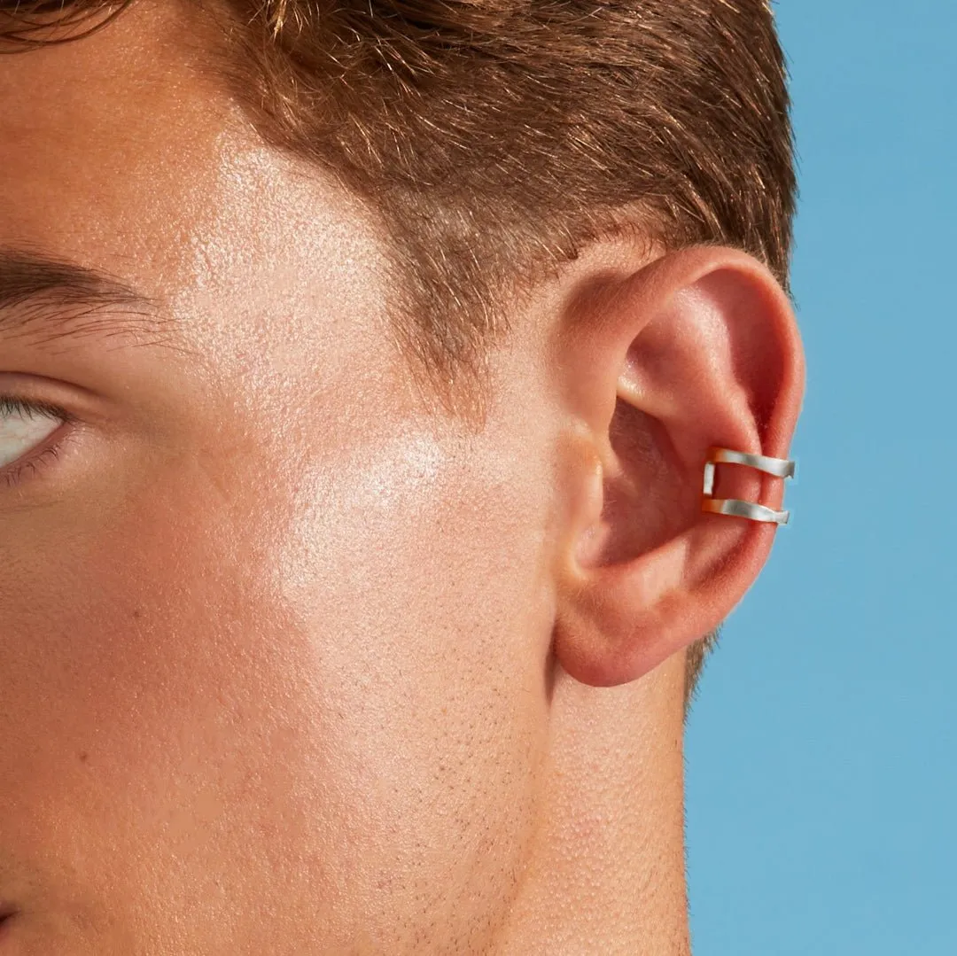 Liquid Metal Ear Cuff