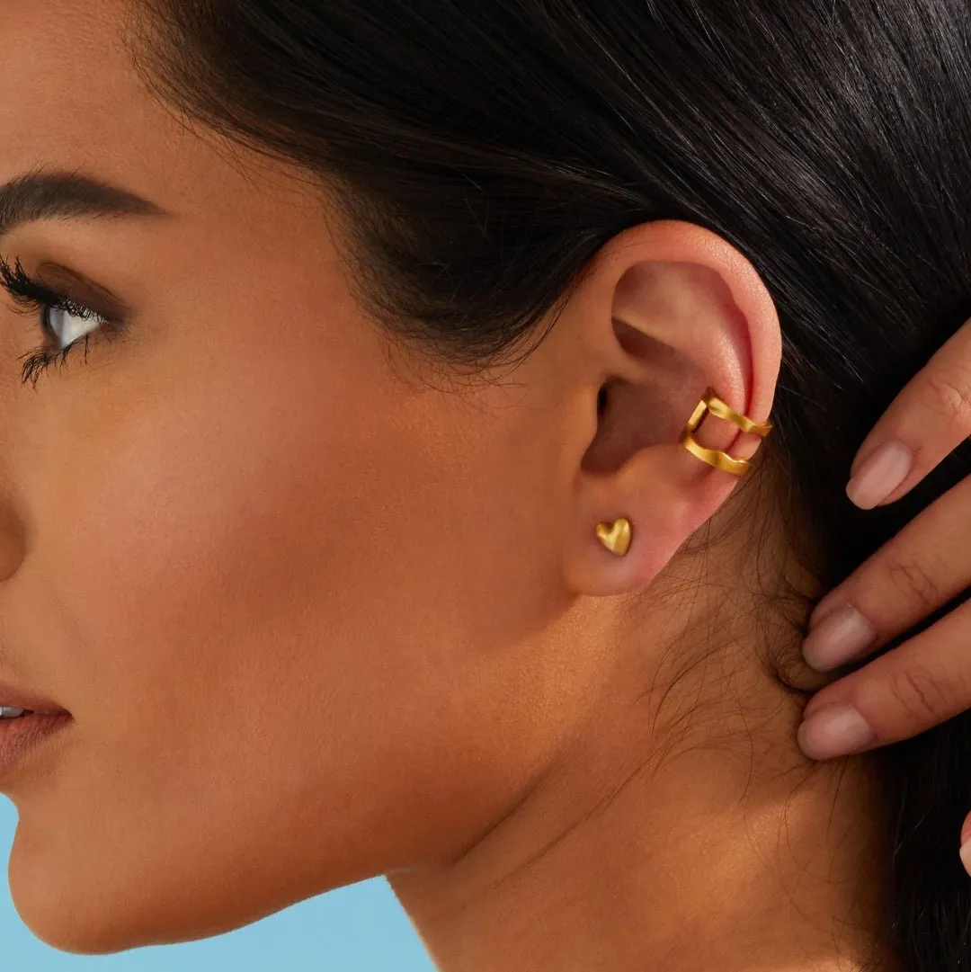 Liquid Metal Ear Cuff