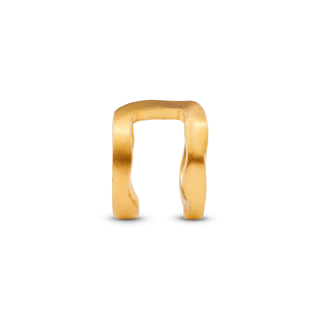Liquid Metal Ear Cuff
