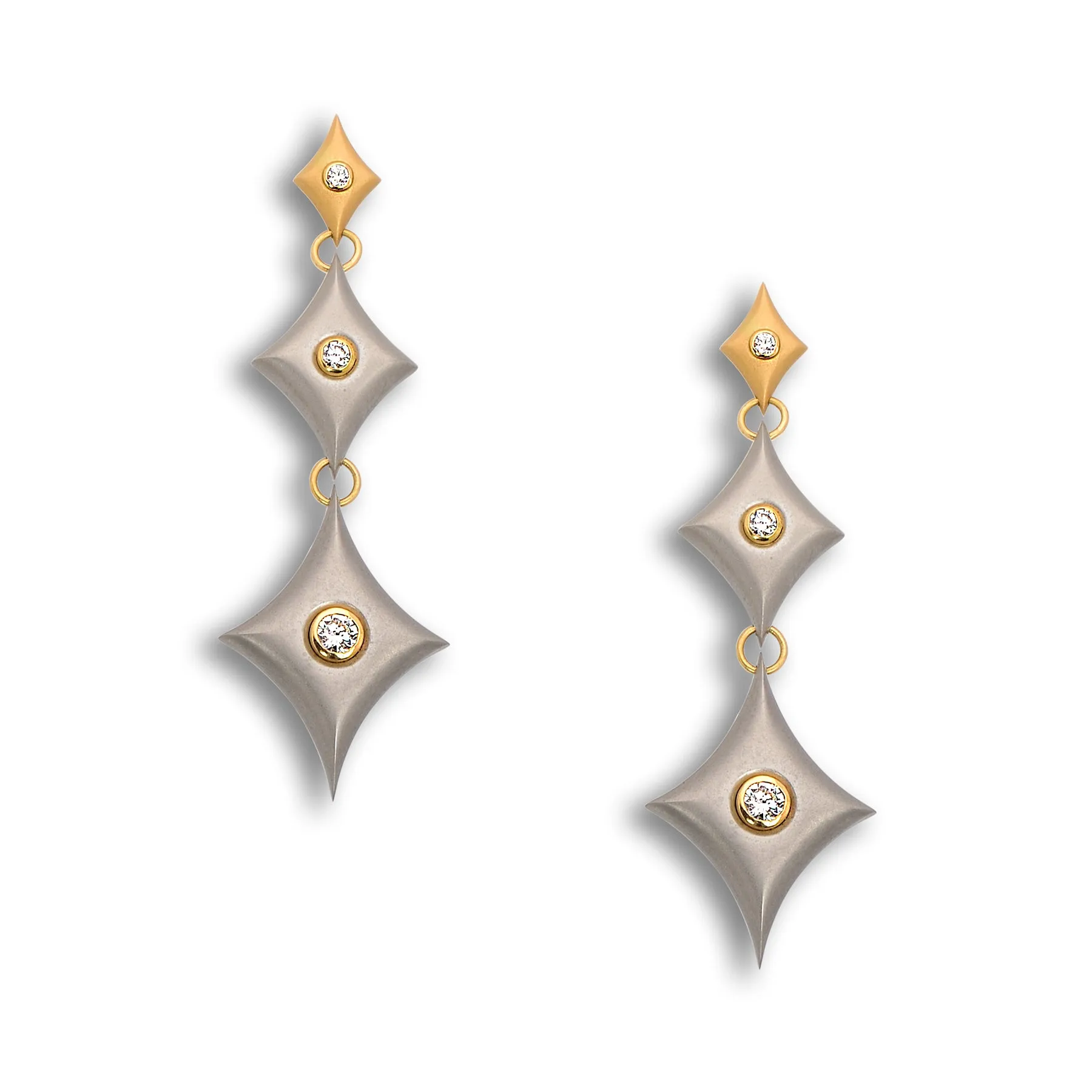 Long Cushion Earrings