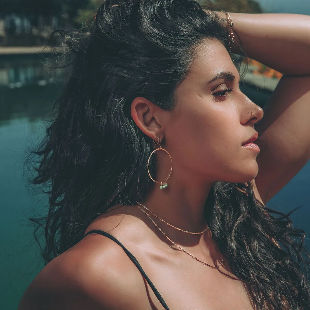 MAYA HOOP EARRINGS
