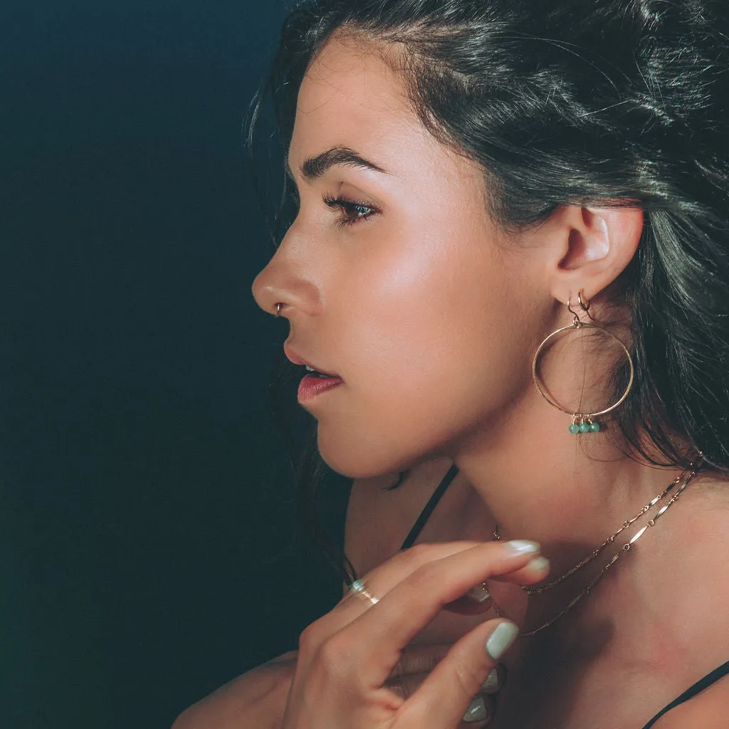 MAYA HOOP EARRINGS