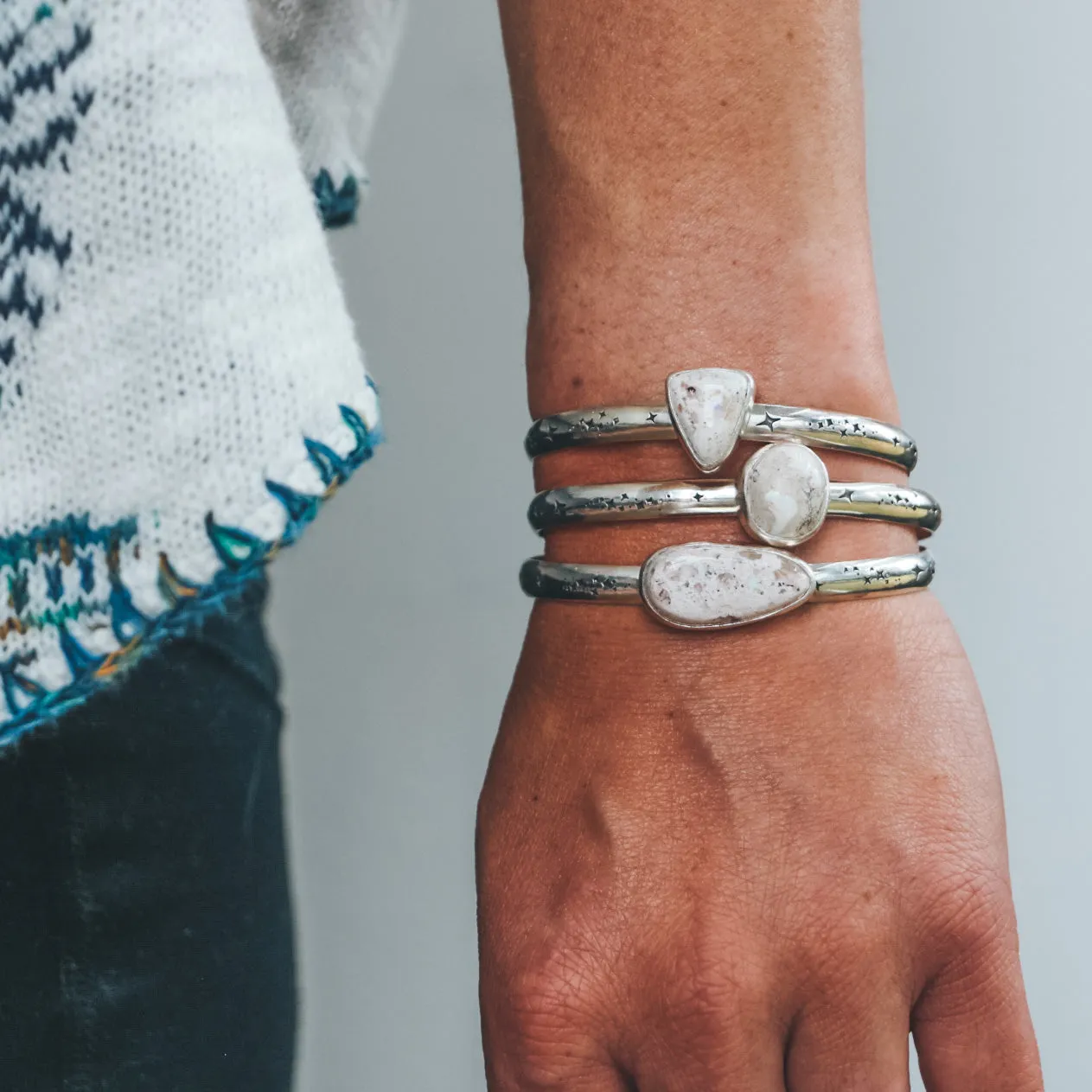 Mexican Opal Cuff #21