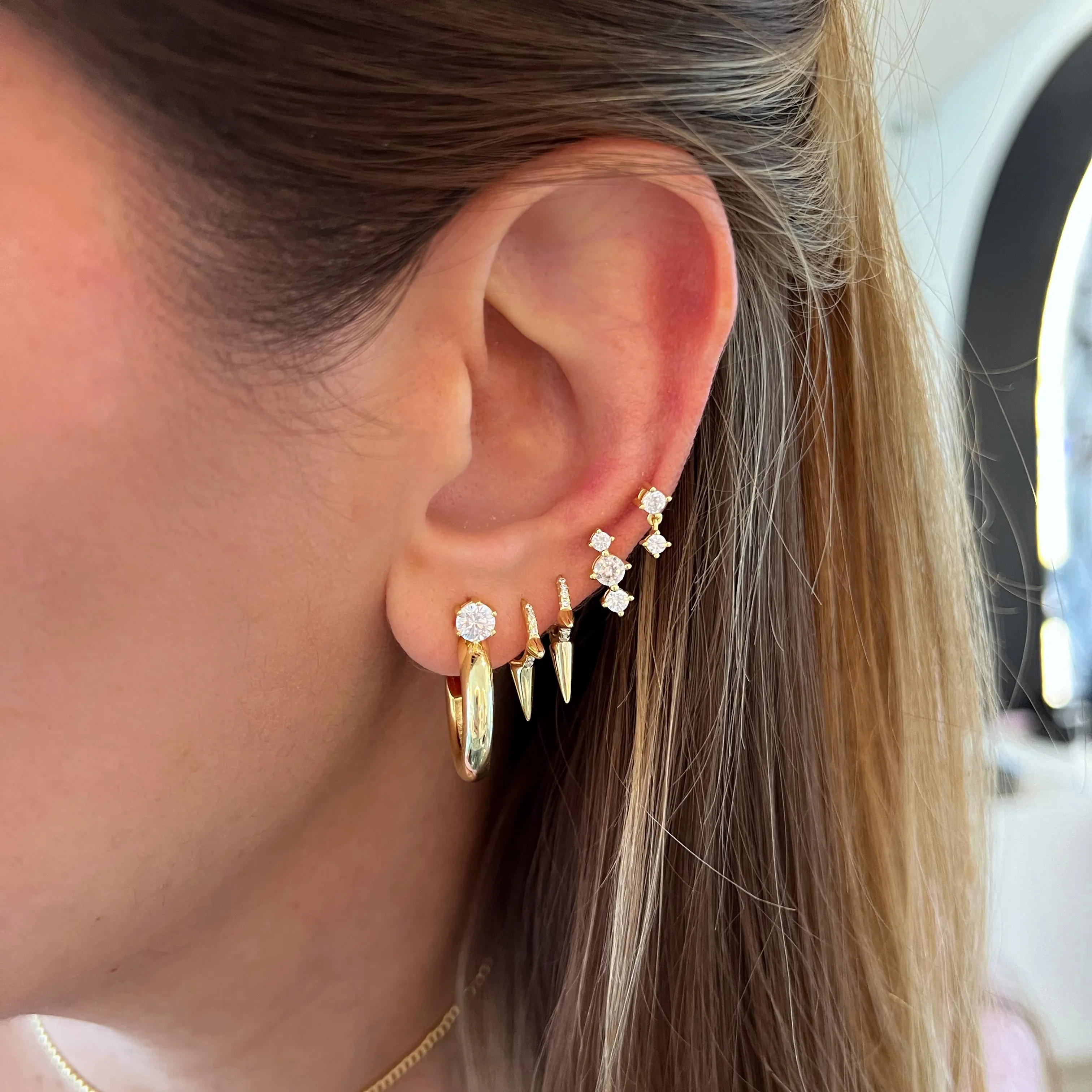 Mini Triple Spikes Hoops