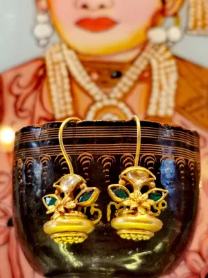 Mughal floral drops