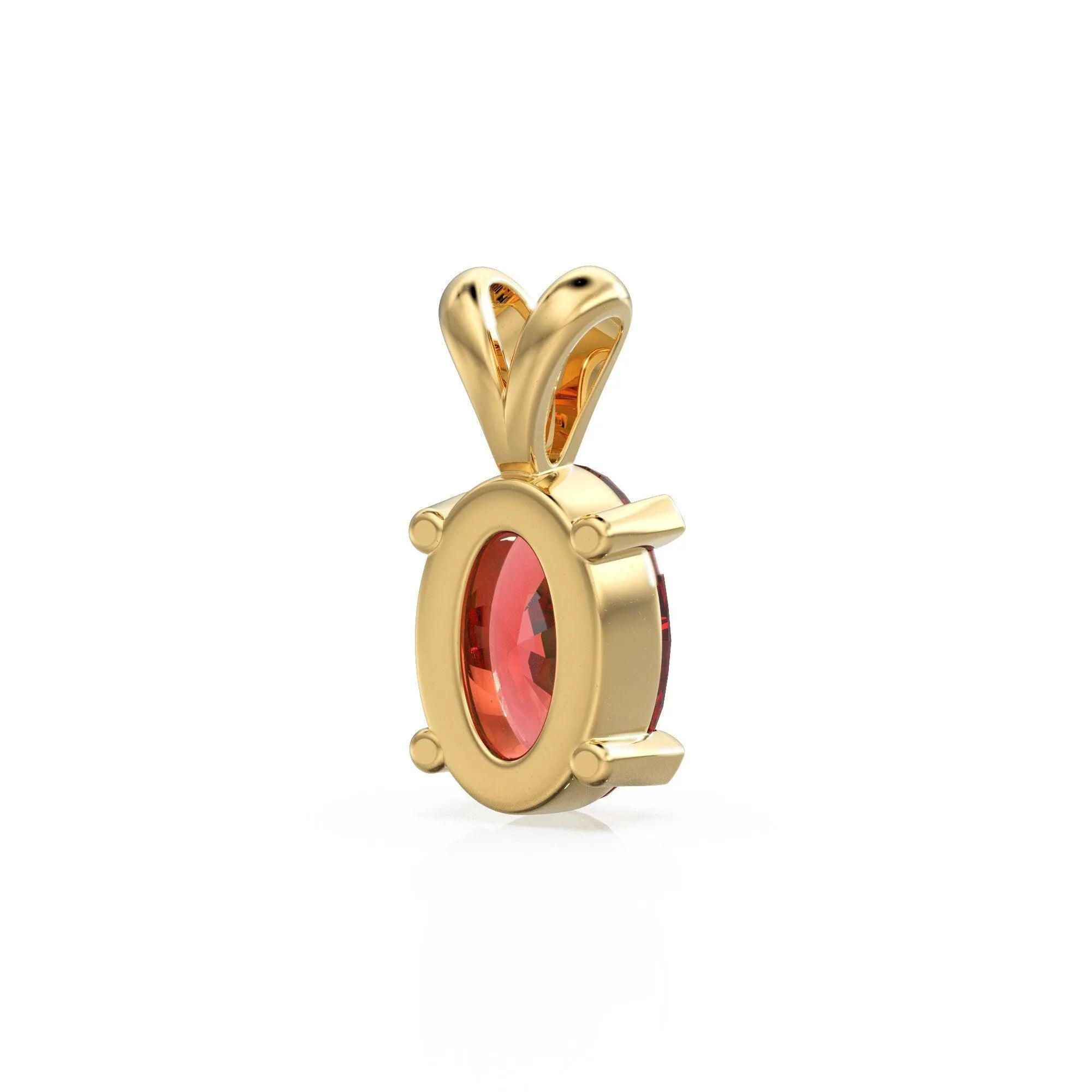 Natural Ruby Charm, 18k Solid Gold Charm, Handmade Gold Charm, Designer Ruby Gemstone Pendant, Charms Necklace, Ruby July Birthstone Charm