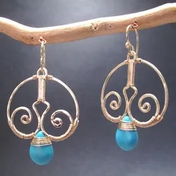 Nouveau 058 - choice of stone - Gold