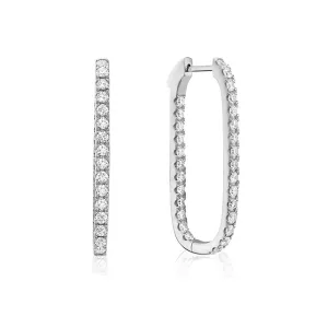 Oblong In and Out Hoops