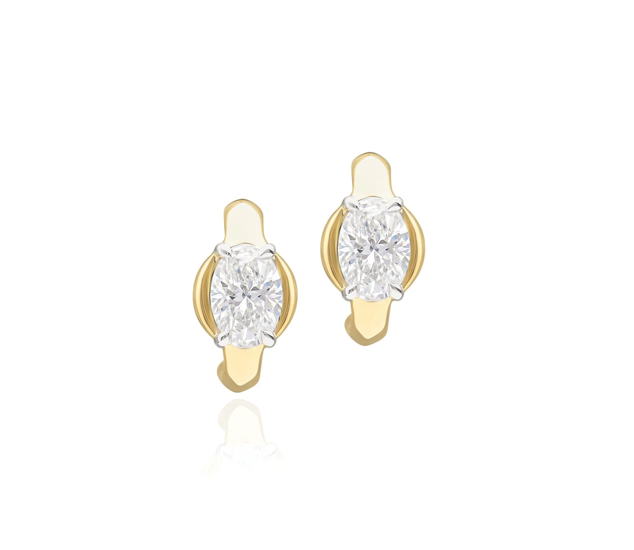 Oval Cuddle Mini Hoops