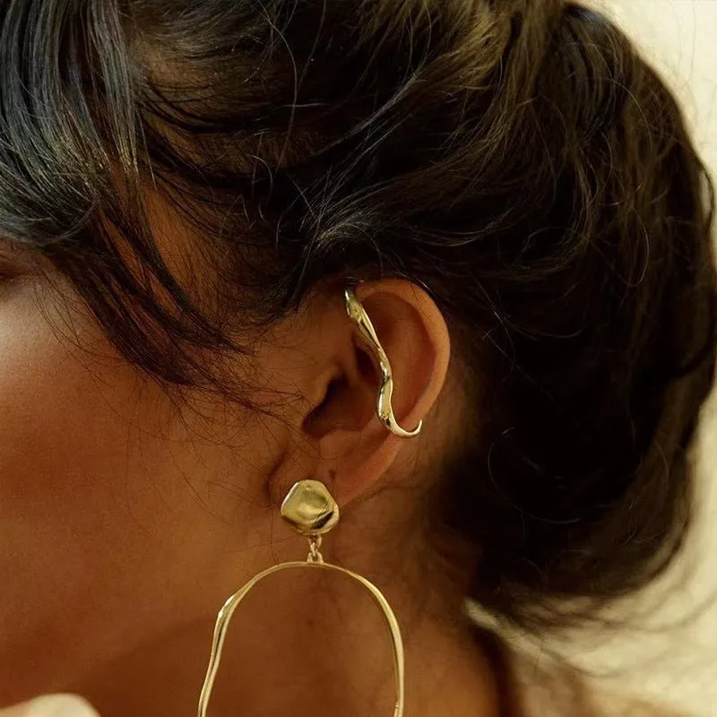 Over The Ear Spiral Ear Cuff Without Piercing