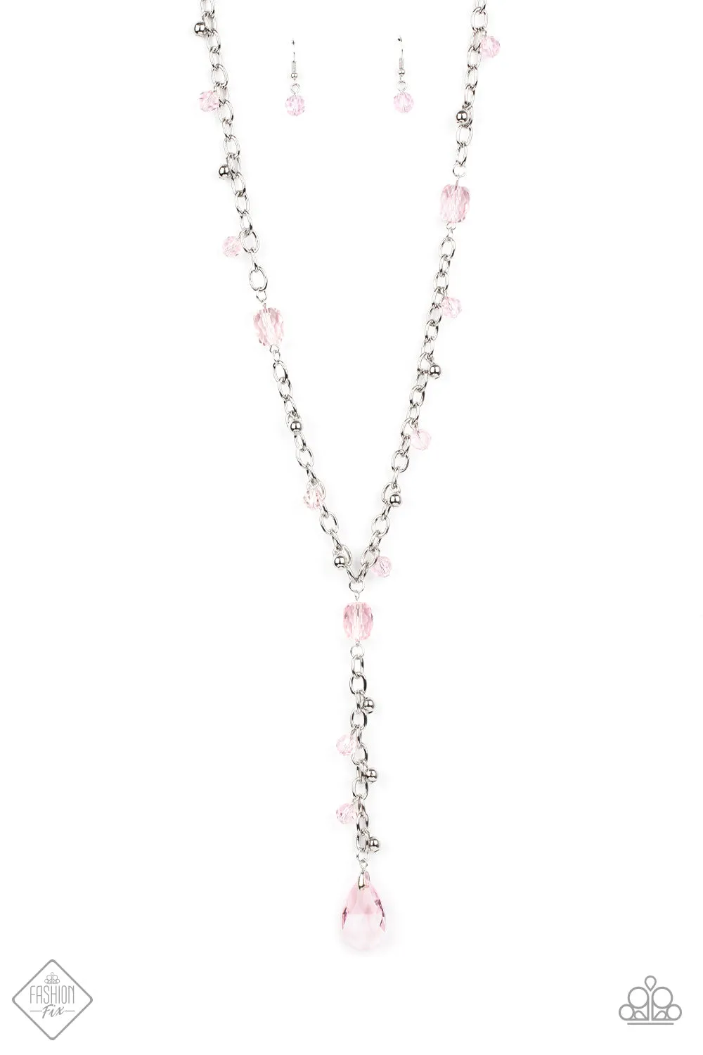 Paparazzi Afterglow Party - Pink Necklace
