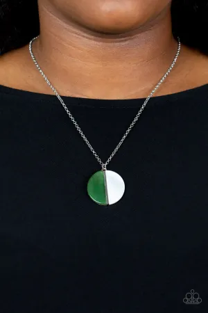 Paparazzi - Elegantly Eclipsed - Green Necklace