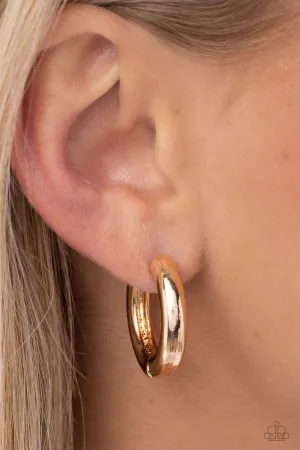 Paparazzi The New Classic - Gold Hoop Earrings