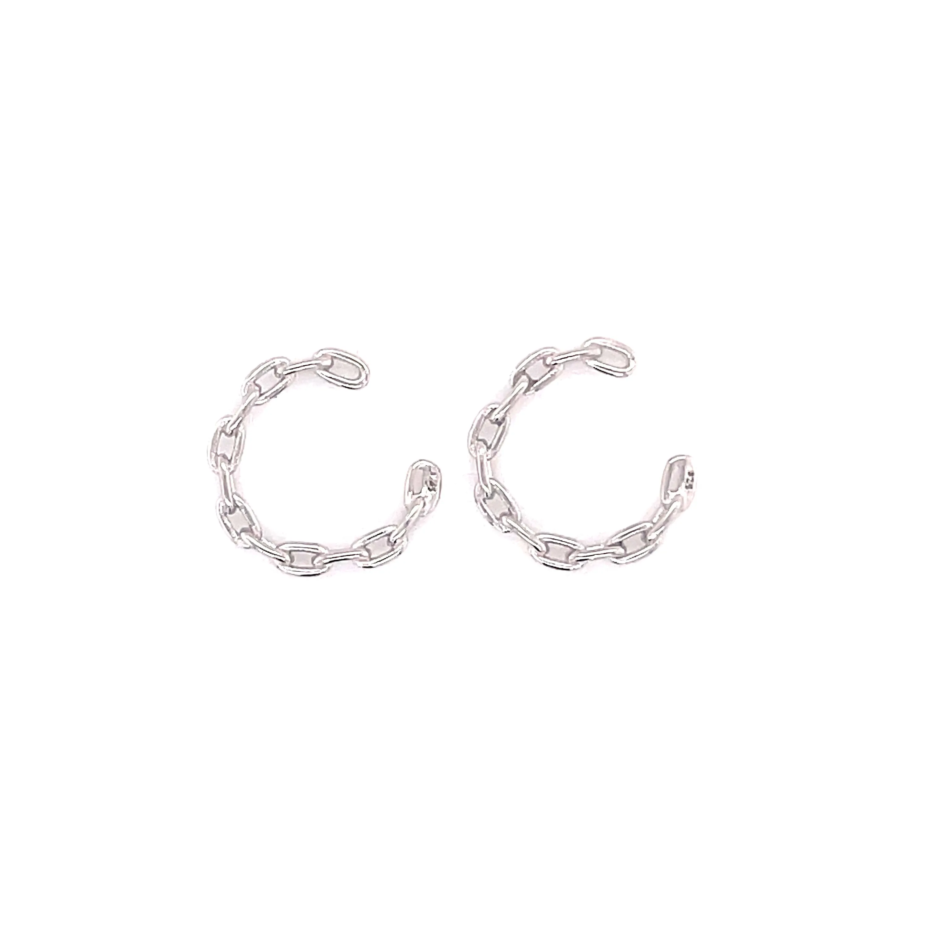 Paperclip Cuff Earrings - 66381