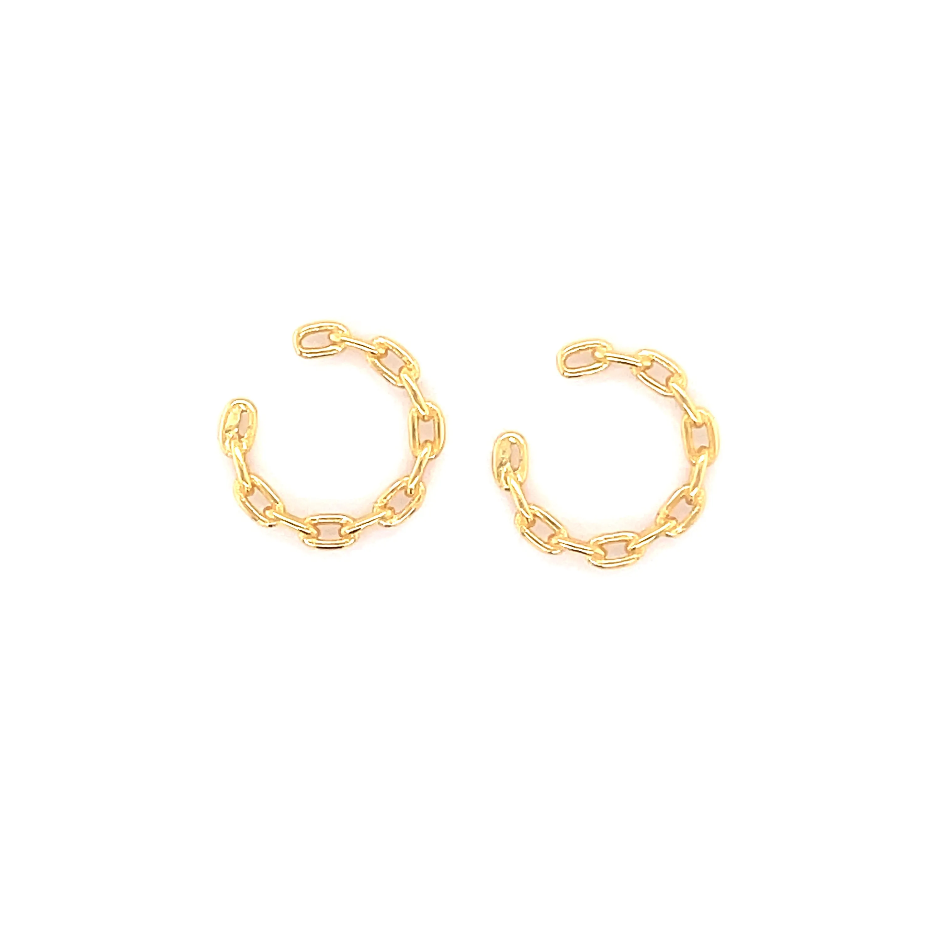Paperclip Cuff Earrings - 66381