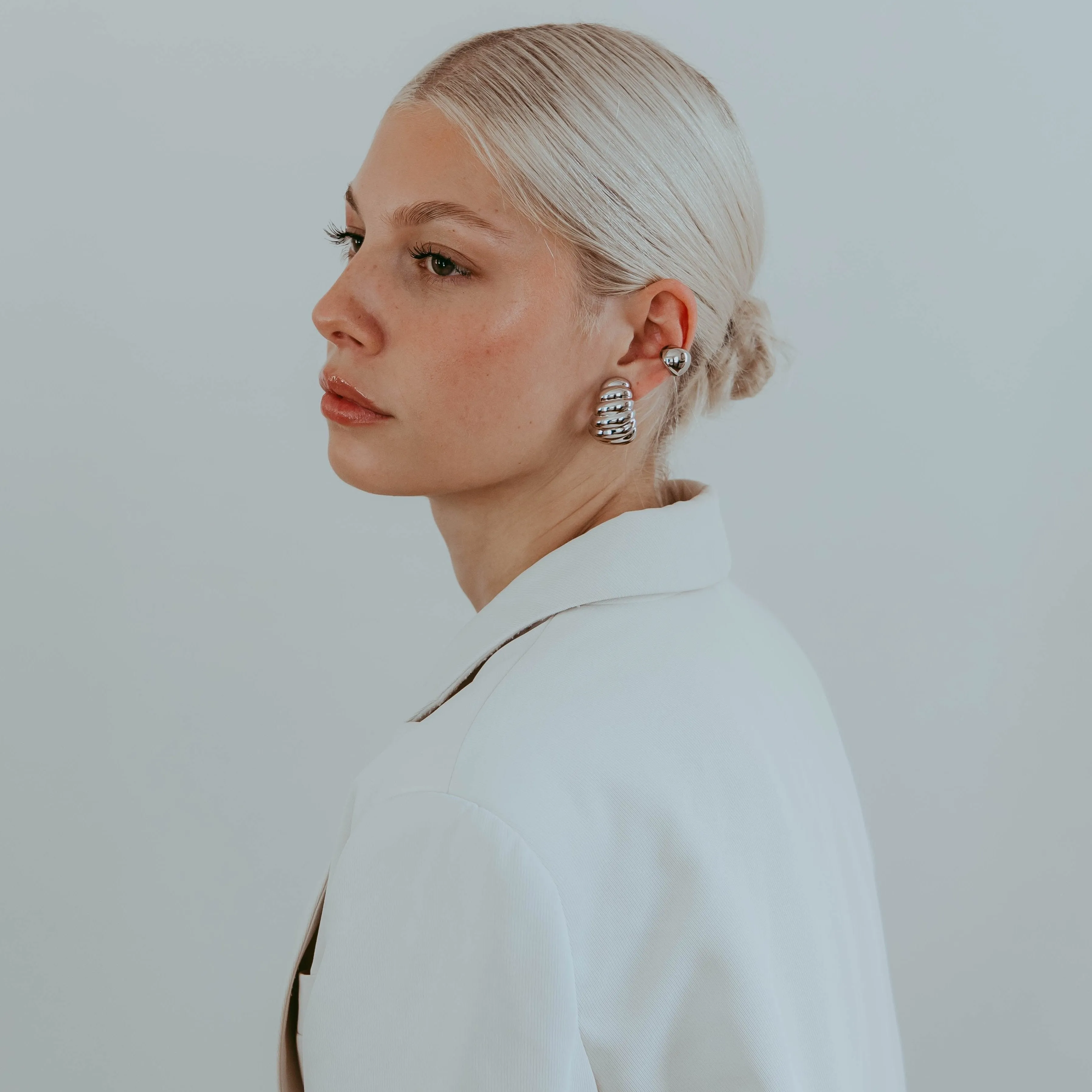 Paris Earrings - Silver