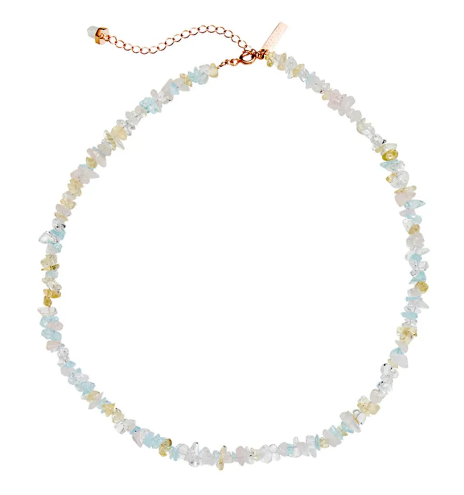 PEONY CRYSTAL NECKLACE