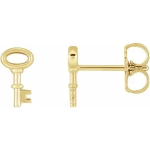 Petite Key Earrings 87593
