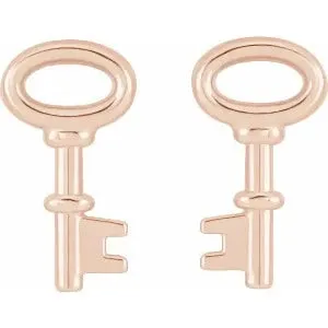 Petite Key Earrings 87593