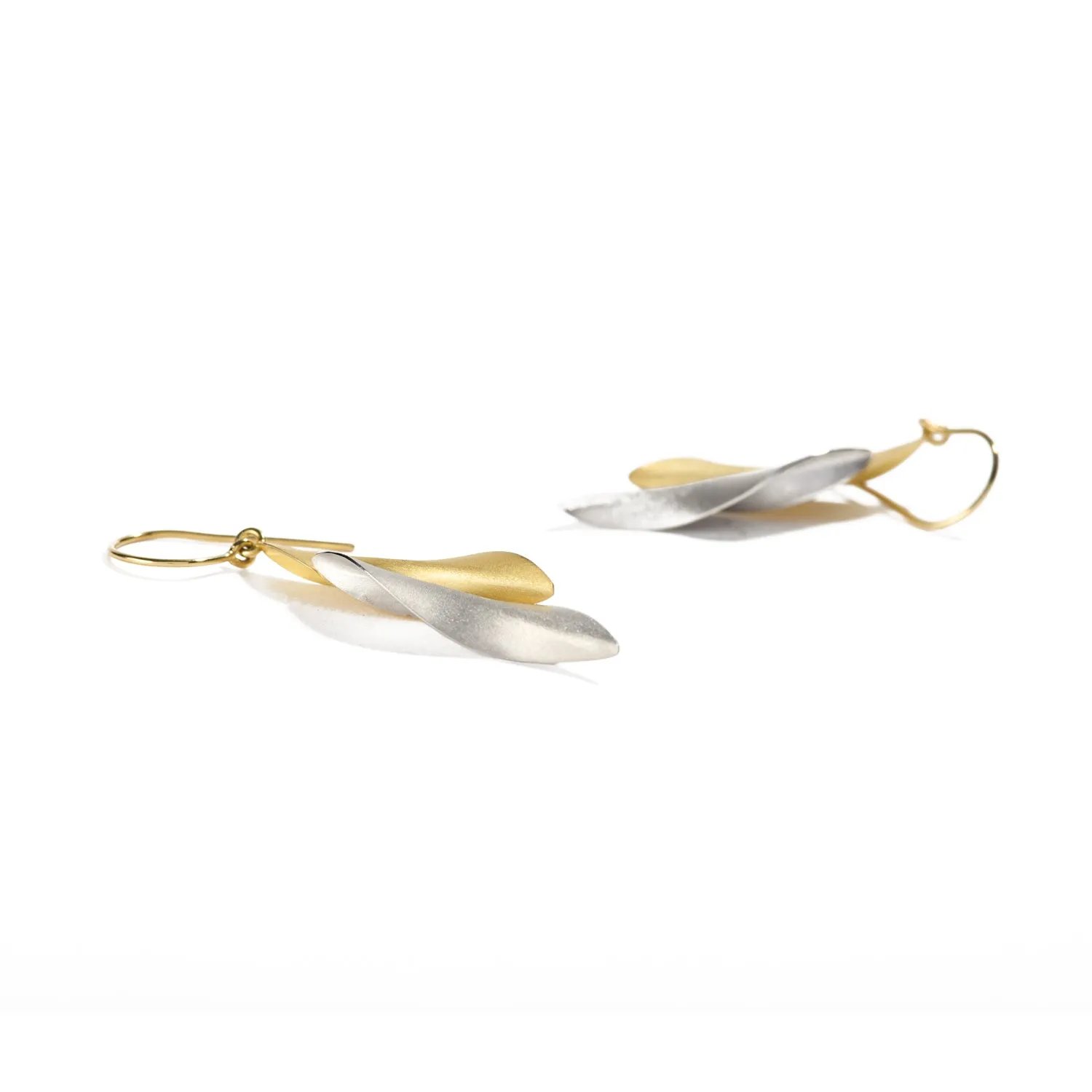 Platinum Embrace Earrings