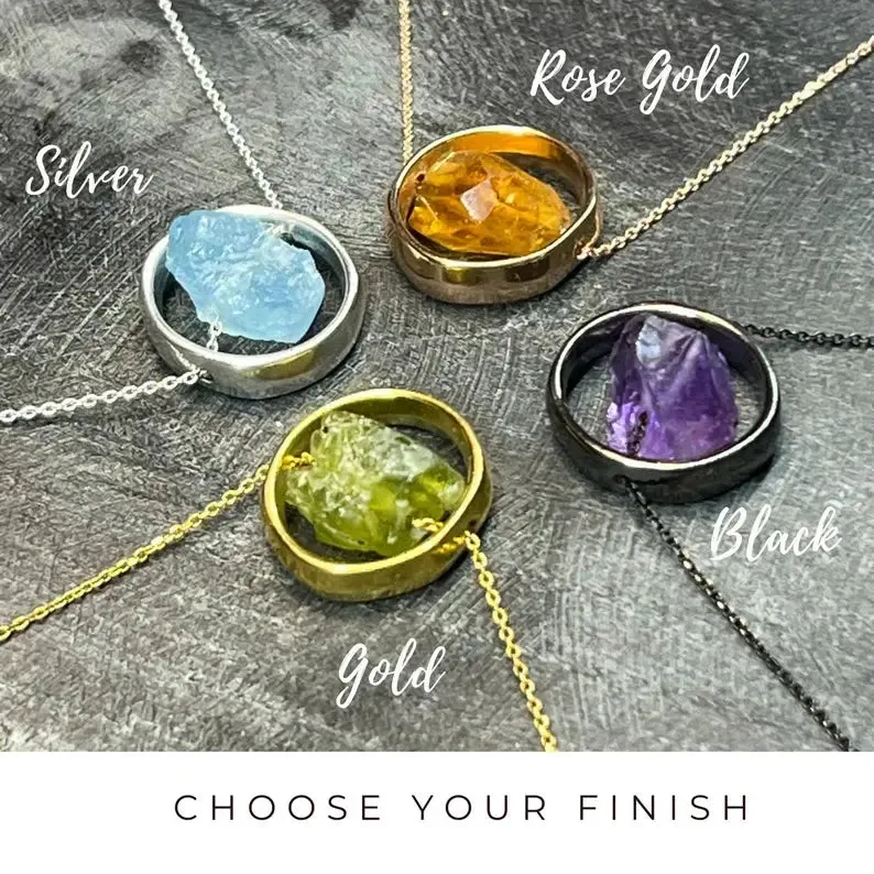 Raw Crystal Necklace