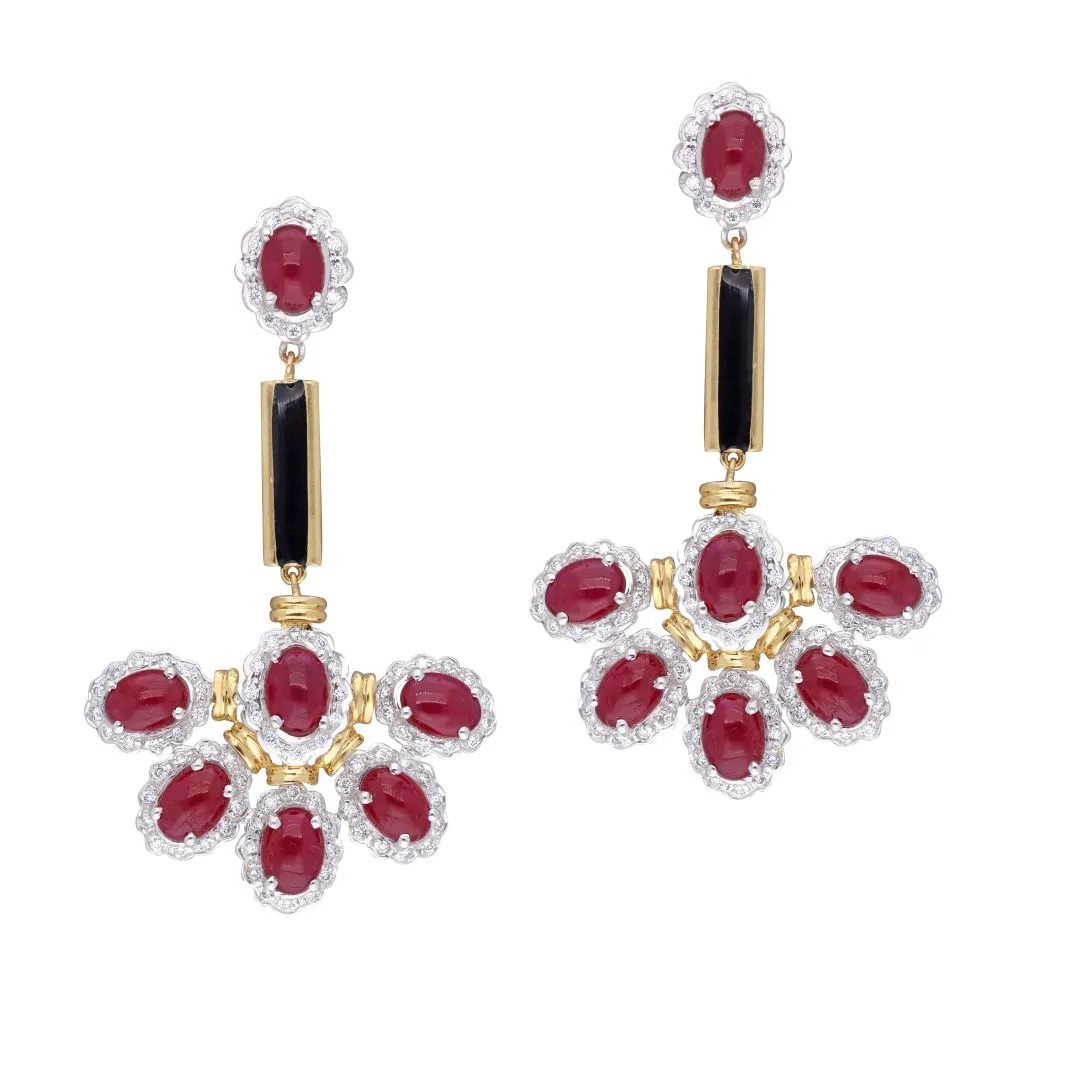 RED LANTERN EARRINGS