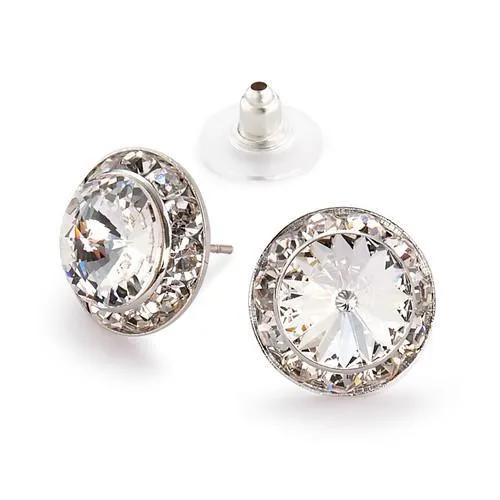 Rhinestones Unlimited - 15mm Performance Earrings - Pierced