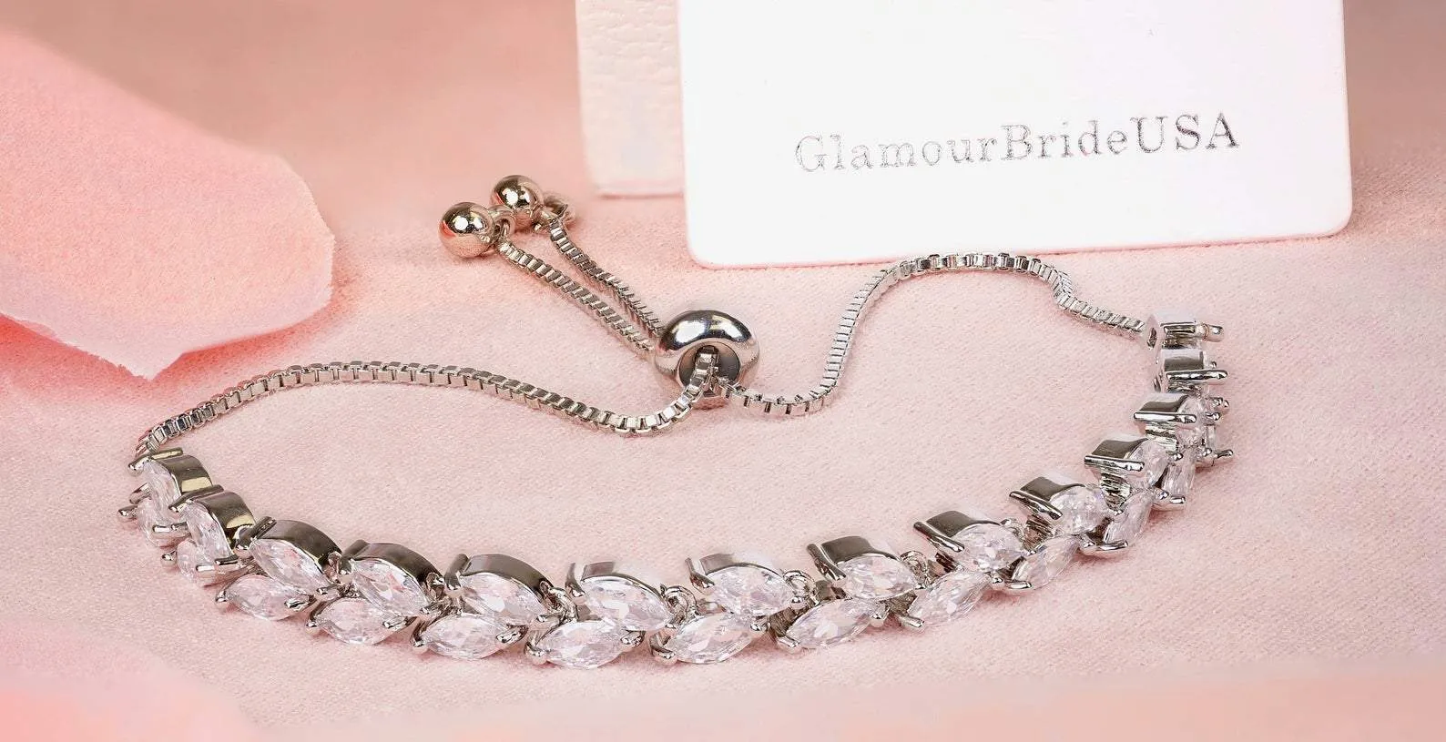 Rose Gold Drop Earrings - Monica