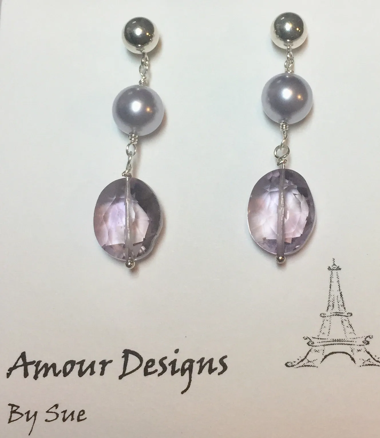 Royal Amethyst Earrings