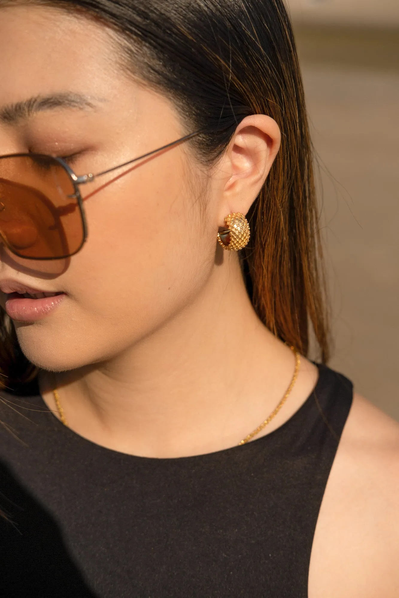 Royal Hoop Earrings