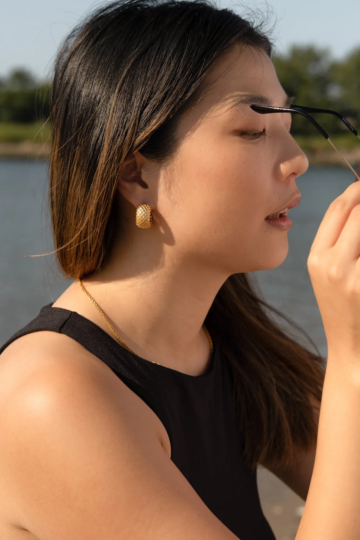 Royal Hoop Earrings