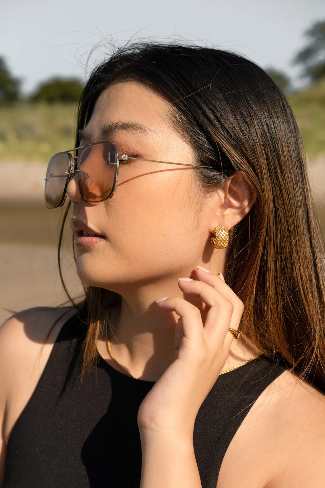 Royal Hoop Earrings