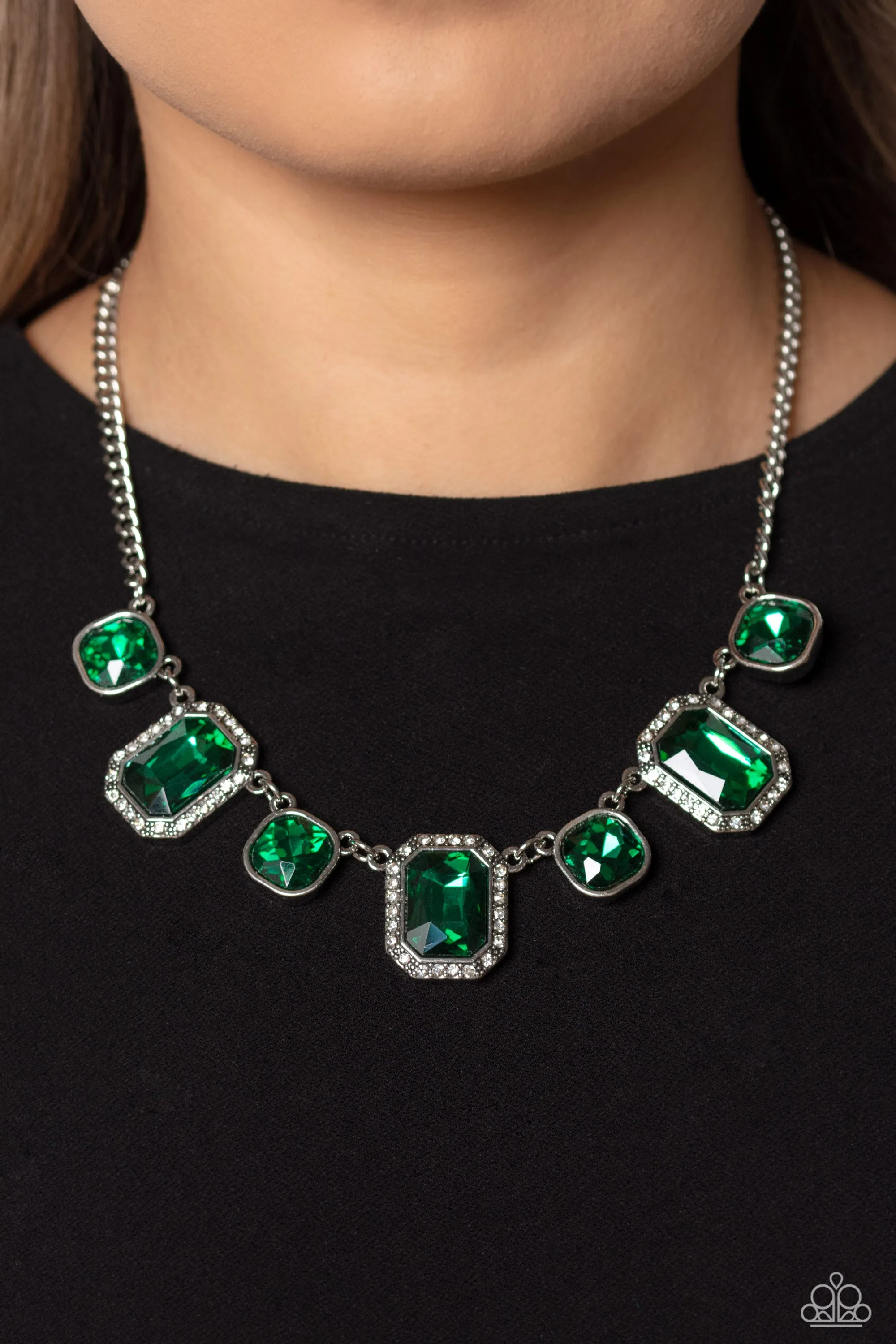 Royal Rumble - Green Necklace