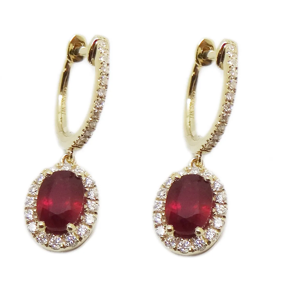 Ruby Earrings E40795